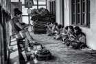 At school at Lamayuru Art Print