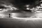 Hector catching lightning in a bottle. Art Print