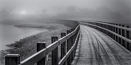 The Path To Something Better. Landscape Print
