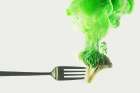 Disintegrated broccoli Art Print