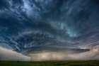 Montana Supercell Art Print