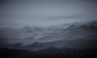 Haze over Tibet Art Print