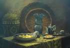 Uzbekistan Still Life Art Print