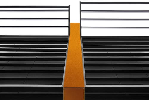 Golden Bar Art Print by Gilbert Claes