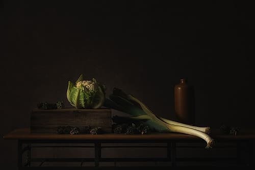 Still life winter vegetables Food Print