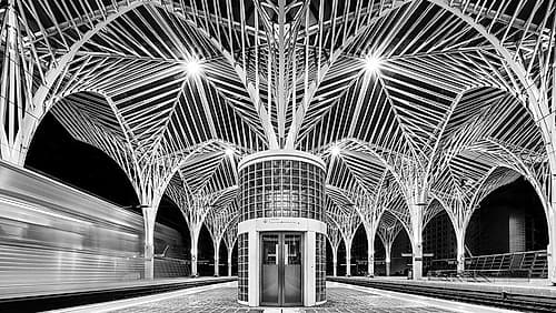 Train Station Photography Print