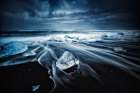 Blue Jokulsarlon Art Print