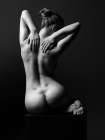 Classical nude Art Print