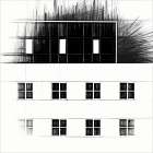 white vs black Art Print