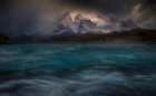 Stormy winds over the Torres del Paine Art Print by Peter Svoboda