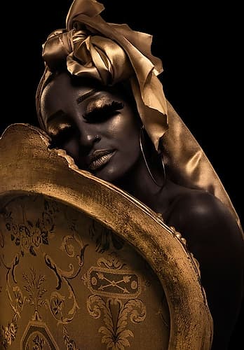 Gold Classical Print