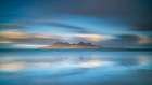 An Epic Sunrise In Eigg Art Print