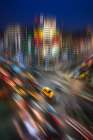 The Yellow Taxi Art Print