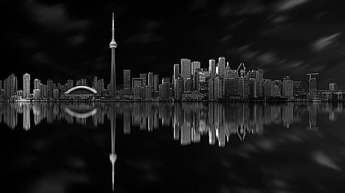 skyline Art Print