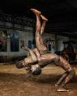 Indian Wrestling Art Print