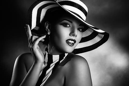 Blackandwhite Art Print