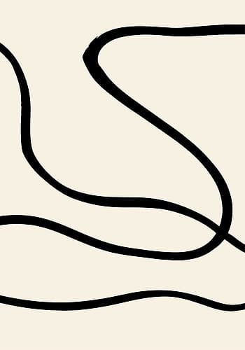 Black Lines 01 Art Print by 1x Studio