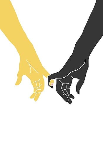 Hands Pinky Art Print by 1x Studio II