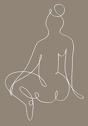 Sitting Down 02 Art Print