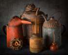 Five Spouts Kitchen Print