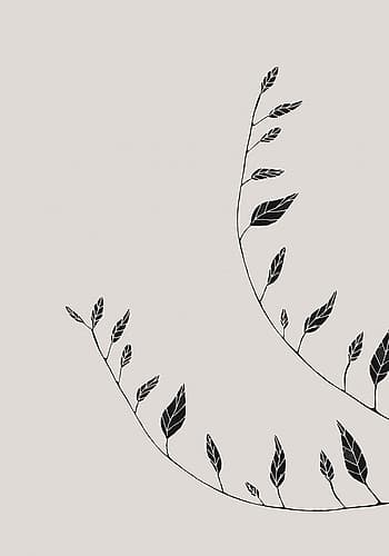 Wavy Branches Art Print by 1x Studio II