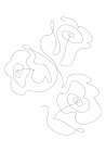 Three Roses Art Print
