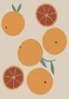 Blood Orange Art Print