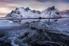 Ice swirl Coastal Print