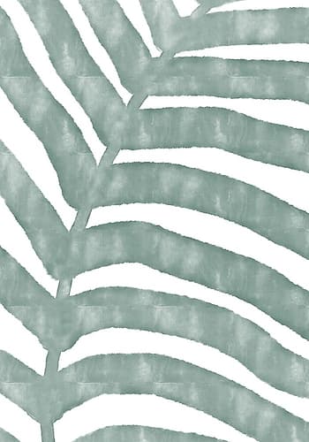Palm Stripes Art Print by 1x Studio II