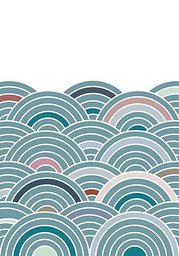 Sea of Rainbows Art Print