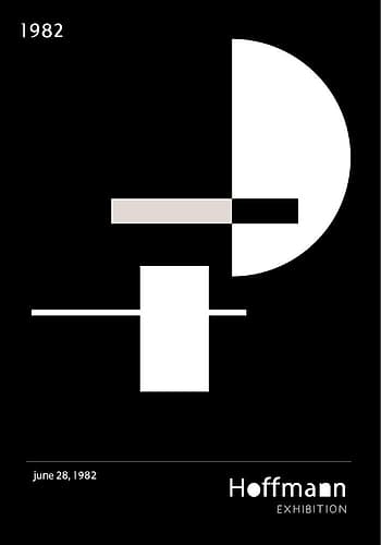 1982 Graphic Art Print by 1x Studio II