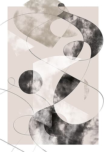Shapes Shatters Art Print