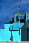 Blue On Blue - Downtown Los Angeles Art Print