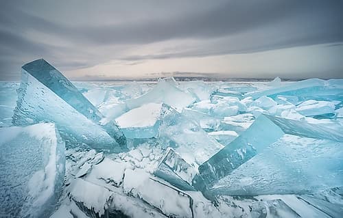 Toroses of Baikal Landscape Print