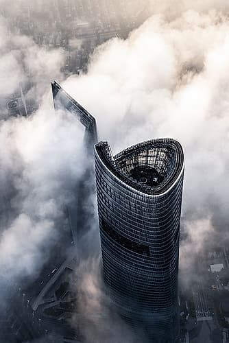 City in the Sky Photography Print