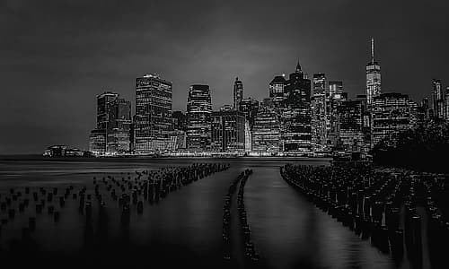 NYC at Night Art Print
