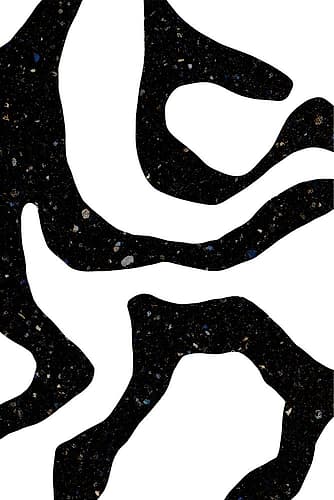 Black Gems Art Print