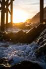 Coast at Sunset Art Print