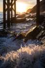 Coast at Sunset Art Print