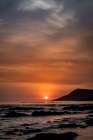 Orange Sunset Art Print