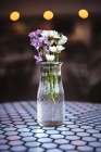 Flowers on Table Art Print