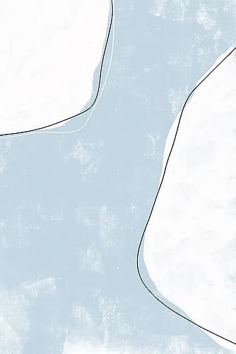 Abstracto Outlined Art Print by Anastasia Sawall