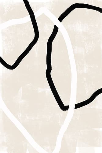 Abstracto Trio Art Print