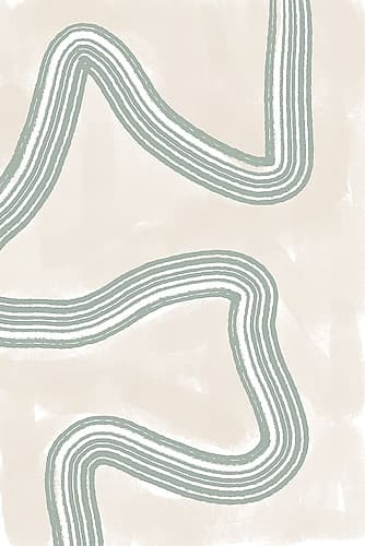 Abstracto Twist Art Print by Anastasia Sawall