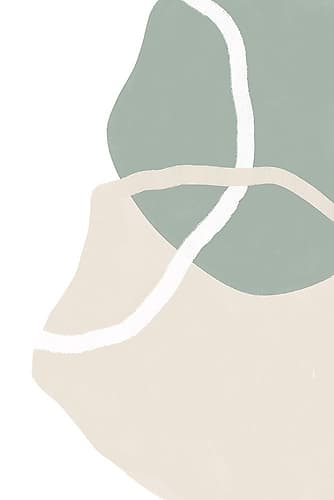 Free Forms Two and a half Art Print