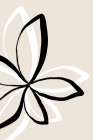Abstract Flowers Art Print