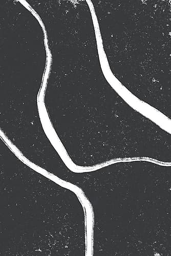 White Lines Minimalist Print