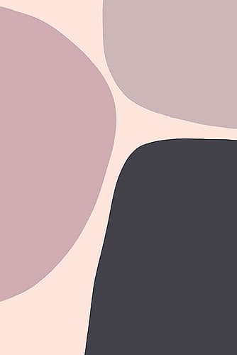 Mauve Trio Art Print