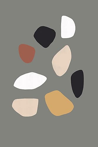 Stones in Harmony Art Print