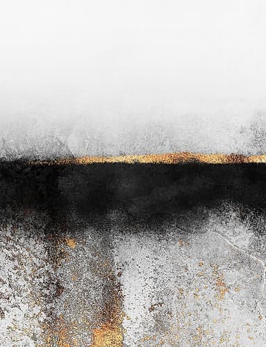Soot And Gold Art Print by Elisabeth Fredriksson